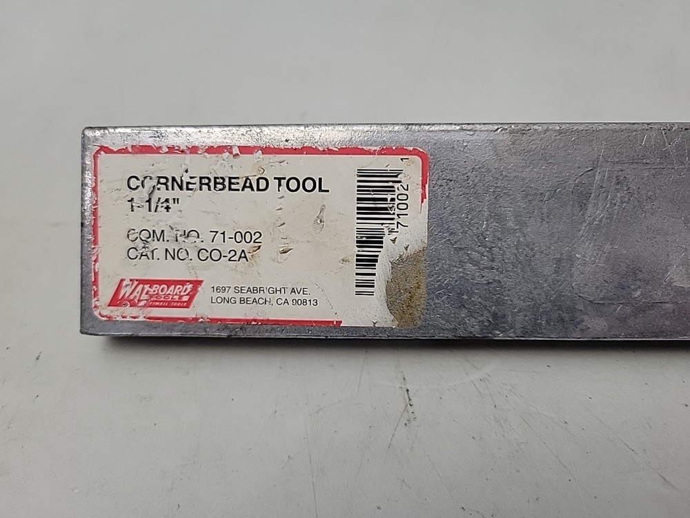 1-1/4 inch WALBOARD TOOLS Corner Bead Tool for Applying Cornerbead
