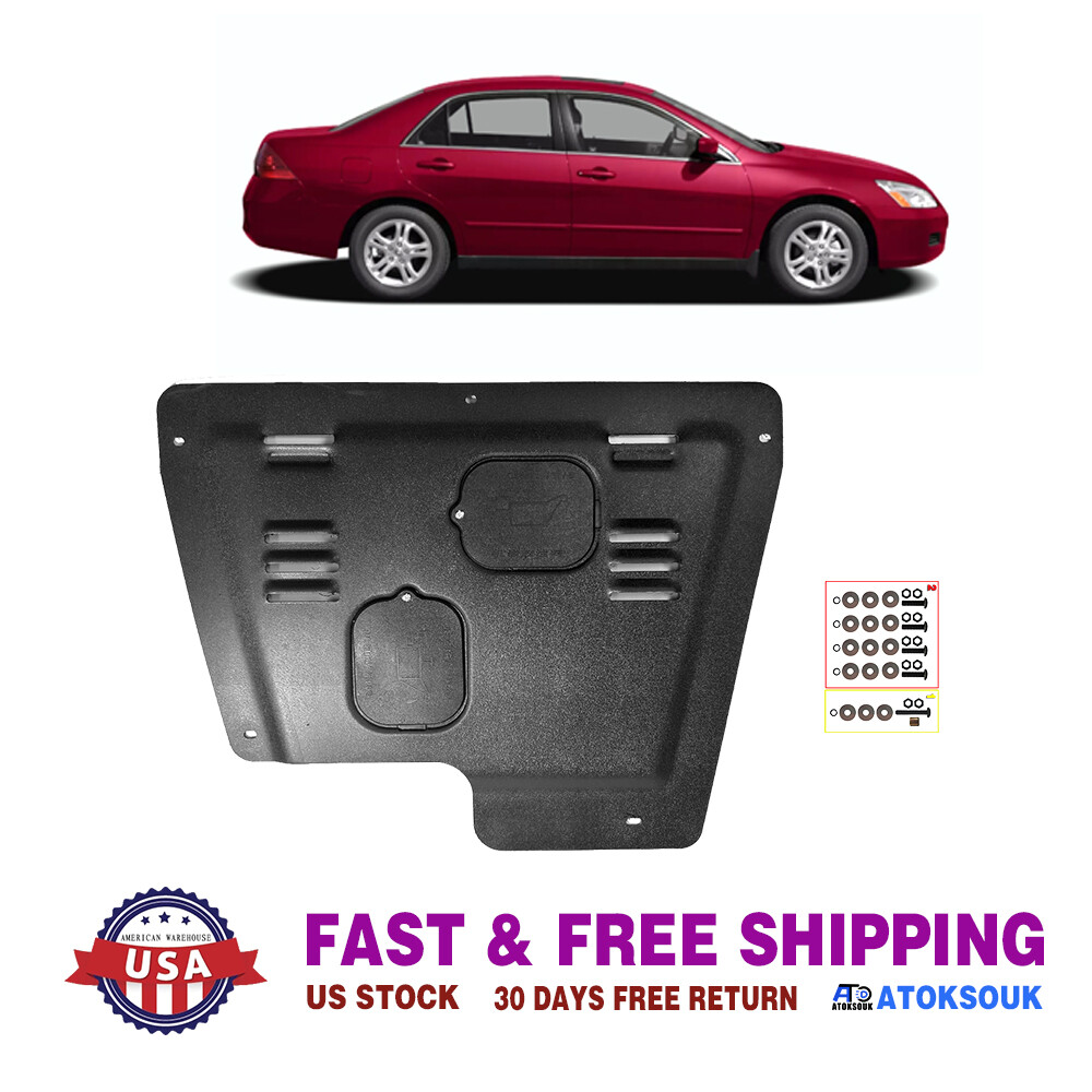 For Honda Accord 2003-2007 Engine Under Cover Front Splash Guard Mud Flaps
