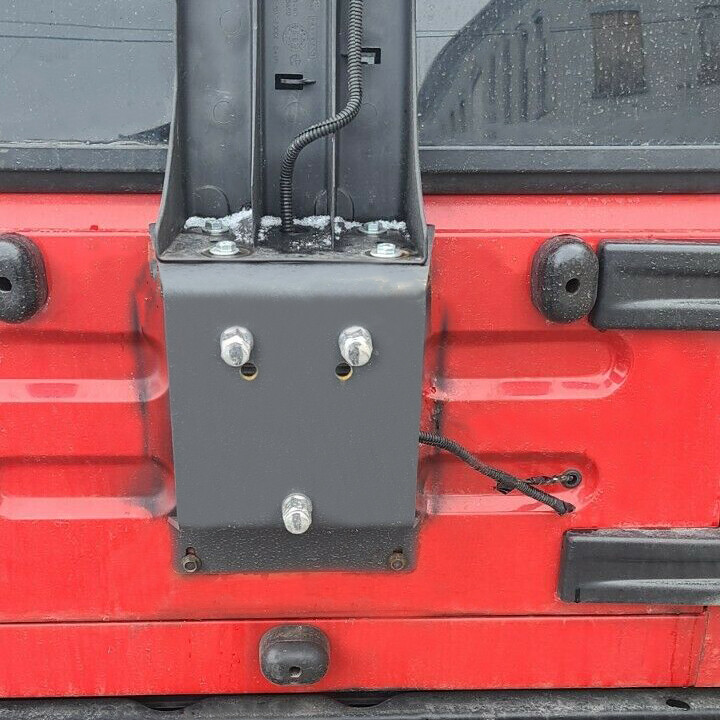 Tailgate Spare Tire Carrier Mount Replacement Fit Jeep Wrangler YJ TJ LJ 1987-06