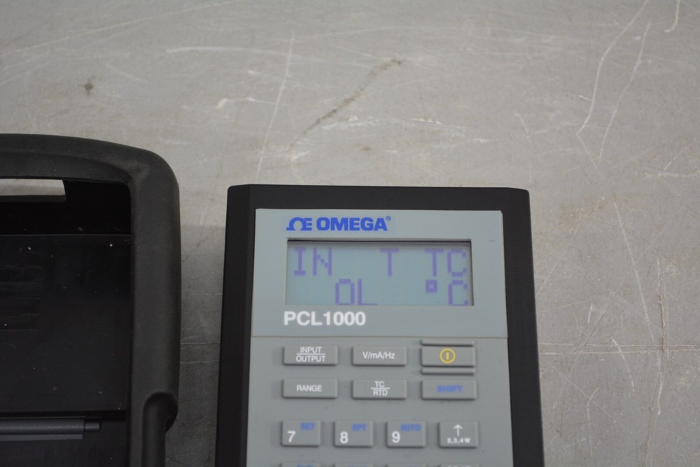 ^ Omega PCL1000 Handheld Multifunction Calibrator W/ Pressure Module Adapter