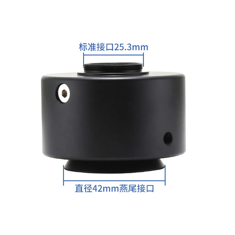 Metal 0.5X CTV Interface Adapter Connecting Camera Triocular Microscope