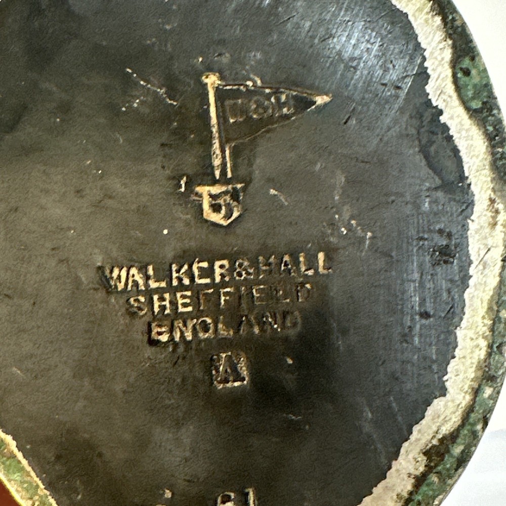 Tiny Silver Plate Pitcher Walker & Hall Sheffield England Carrick's Limtd