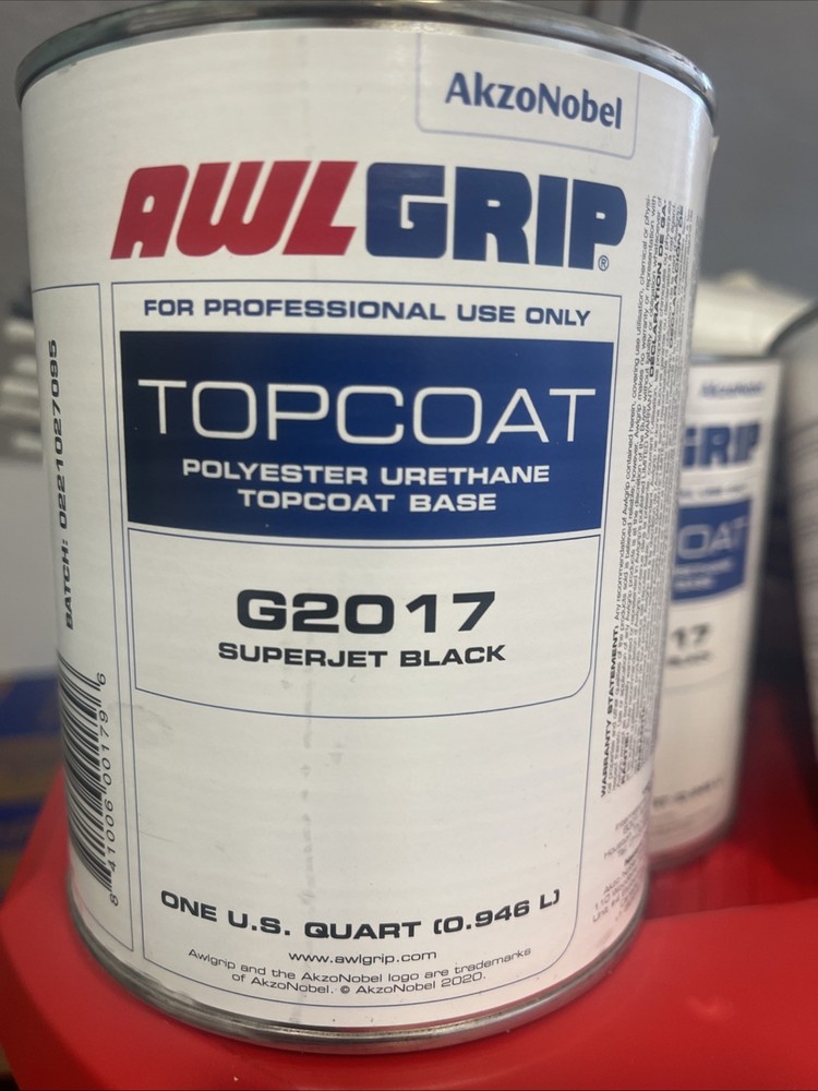 Awlgrip Topcoat Polyester Urethane  G2017  One Quart
