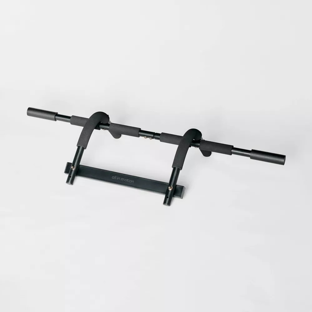 ALL IN MOTION MULTI-FUNCTION PULL-UP WEIGHT BAR 300LBS - BLACK