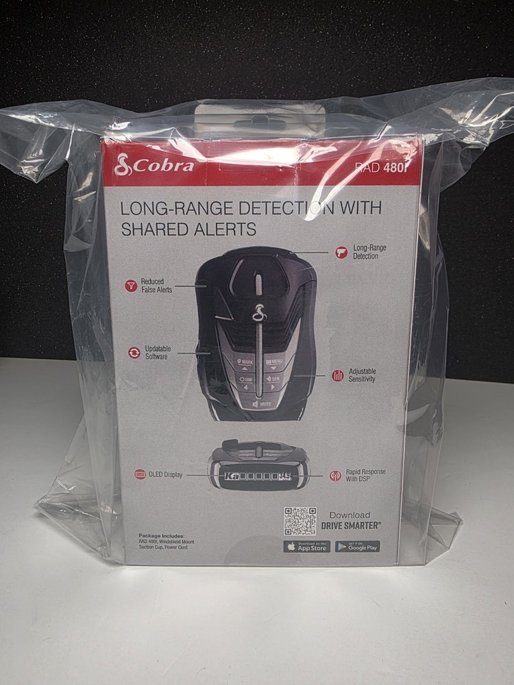 Cobra Electronics Rad 480i Radar/Laser Detector