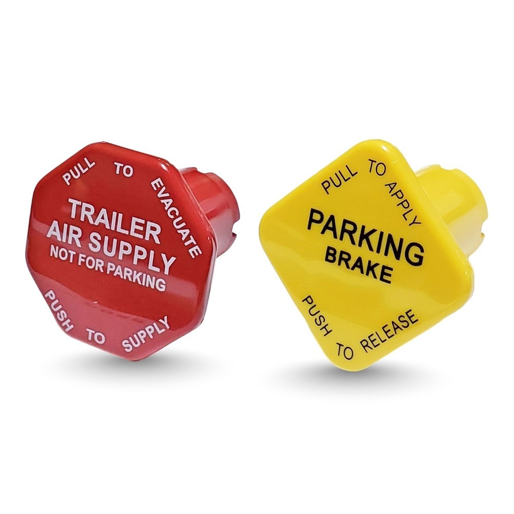 Parking and Air Brake Knobs for Semi Trucks(Threaded Type) Replace 298817,298818