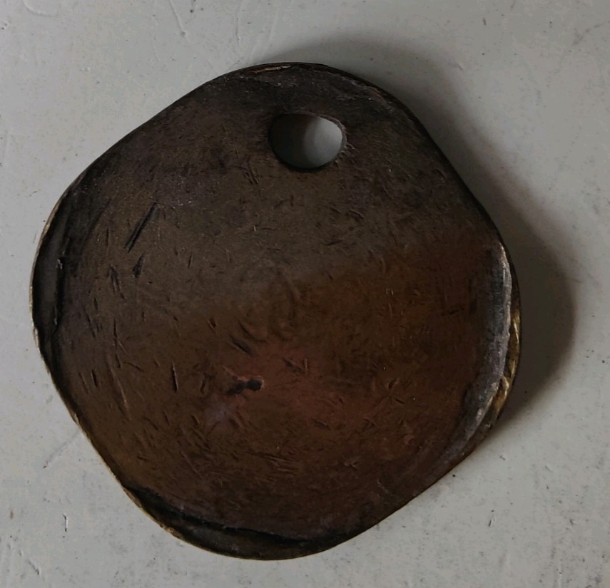 Kellingley Colliery Pit Check Tally Token marked Kell 3611