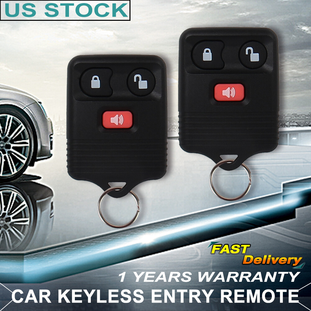 2 Remote control Car key fob for Ford F150 F250 F350 2005 2006 2007 2009 2010
