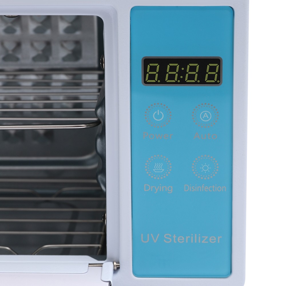 160W Multi-Functional Tabletop Nail Tool Sterilizer Drying Box Nail Cleaner Box