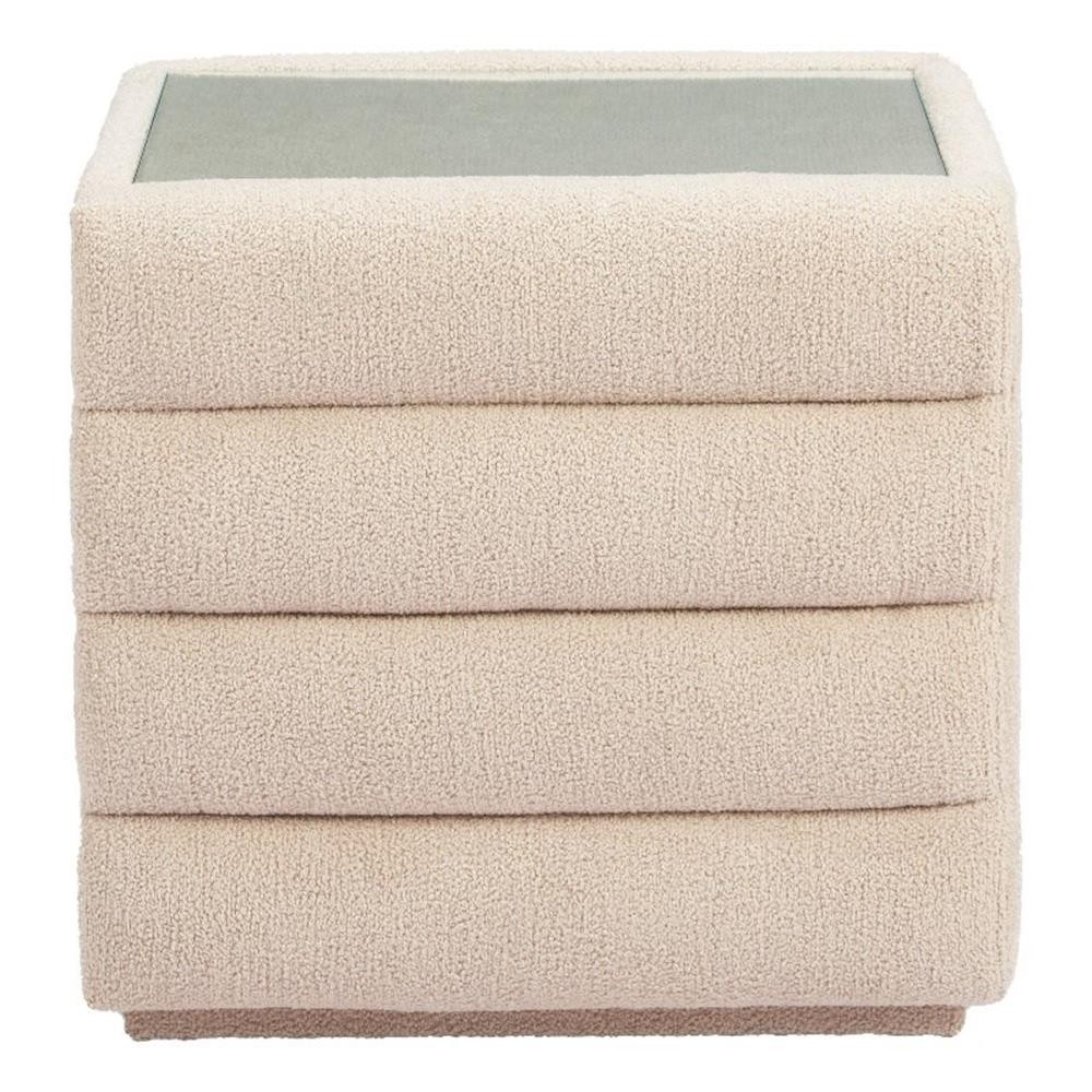 Soffice Nightstand Beige