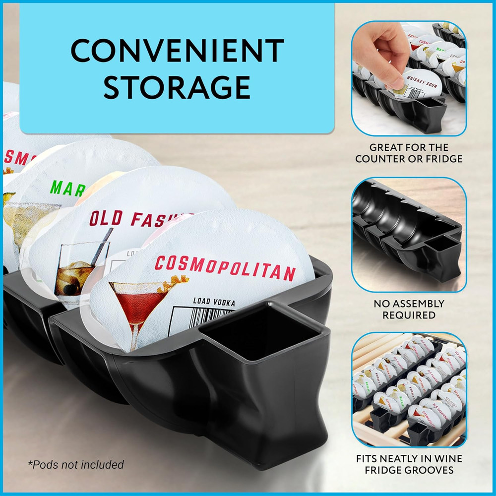 Pod Organizer Compatible Bartesian Cocktail Machine Bar Accessories Organizer