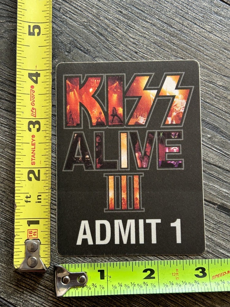KISS Satin Pass Alive 3 Meet & Greet Release Party Ritz NYC 1993 Vintage Kiss