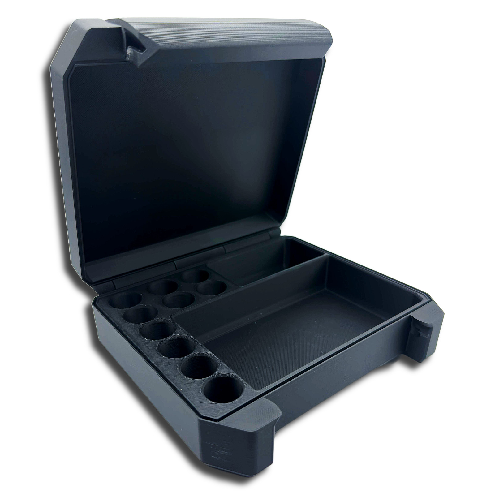 10×3ml Vial Storage Case – BAC Water & Syringe Slot | Peptide, Insulin, TRT