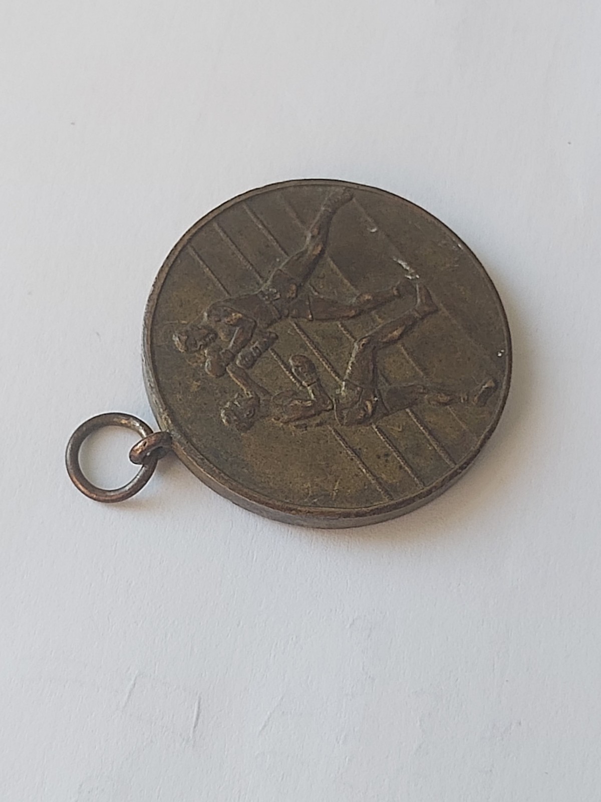 Vintage BRITISH ARMY v NAVY Boxing Winners MEDAL Pugilist