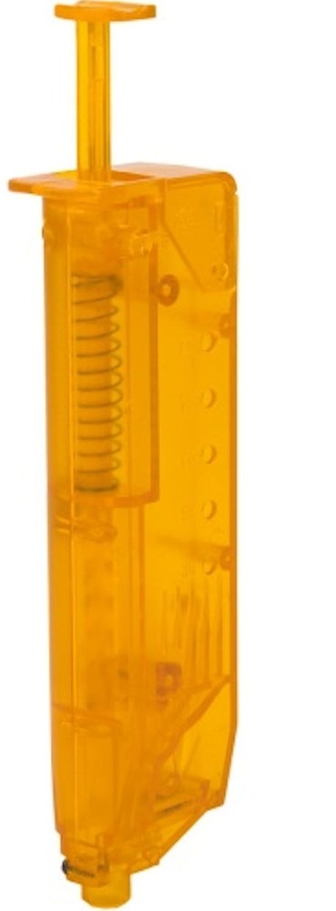 Airsoft BB Speed Loader Orange 100 BB's With 2 Loading Adapters Lancer C19R
