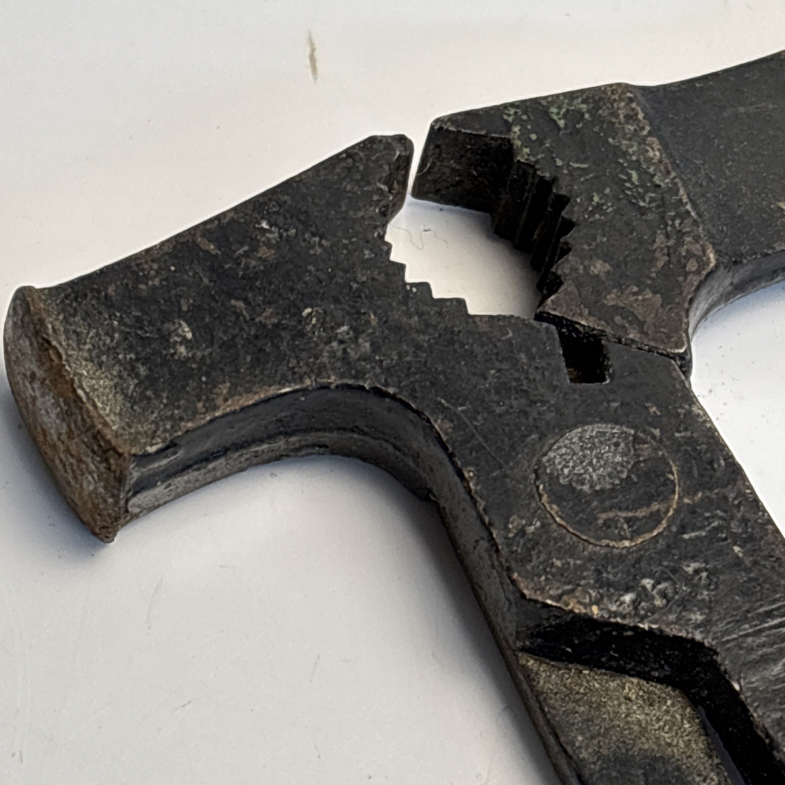 Antique ARLO German Multi Tool Axe Pliers Hammer Pry Bar Pre-WWII