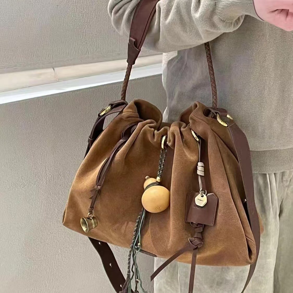 Songmont Commuter Stray Bag, Baina, Tote Bag Large Capacity Garbage Bag