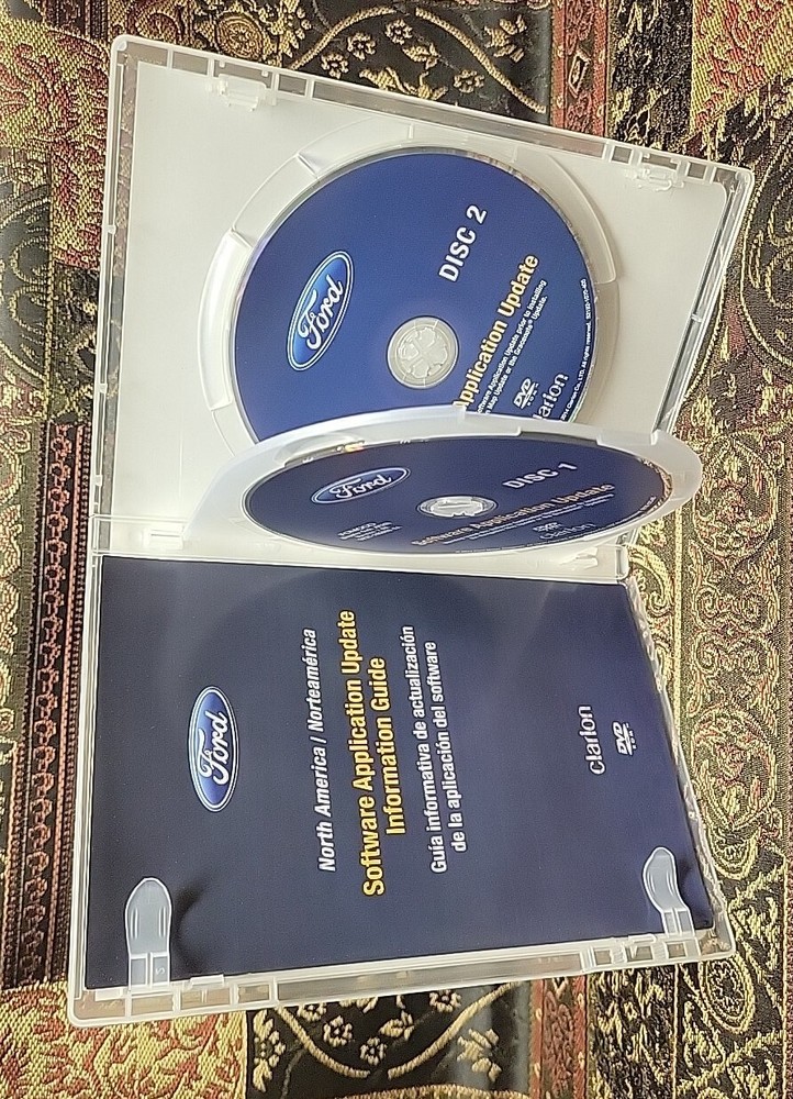 Ford North America Software Application Update Version 7.0X DVD 2 Discs Clarion