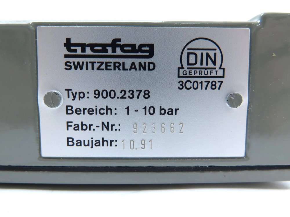Trafag 900.2378 Pressure Switch