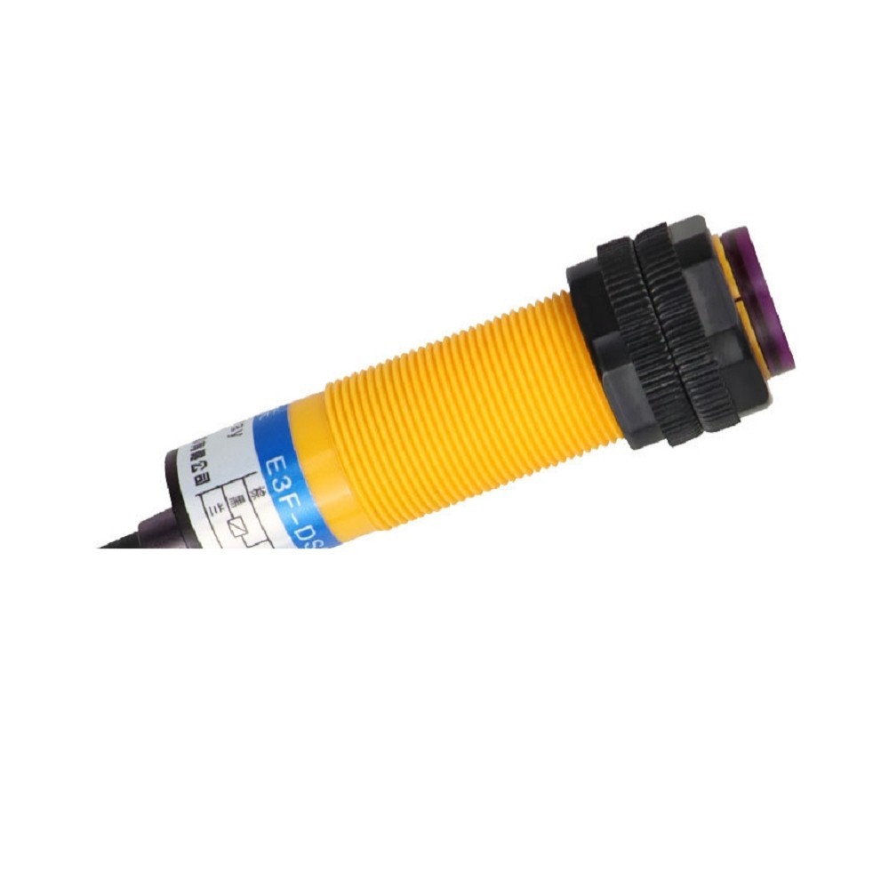 Photoelectric Switch 1.35 Meters Wire Length 10-30VDC Adjustable Sensor