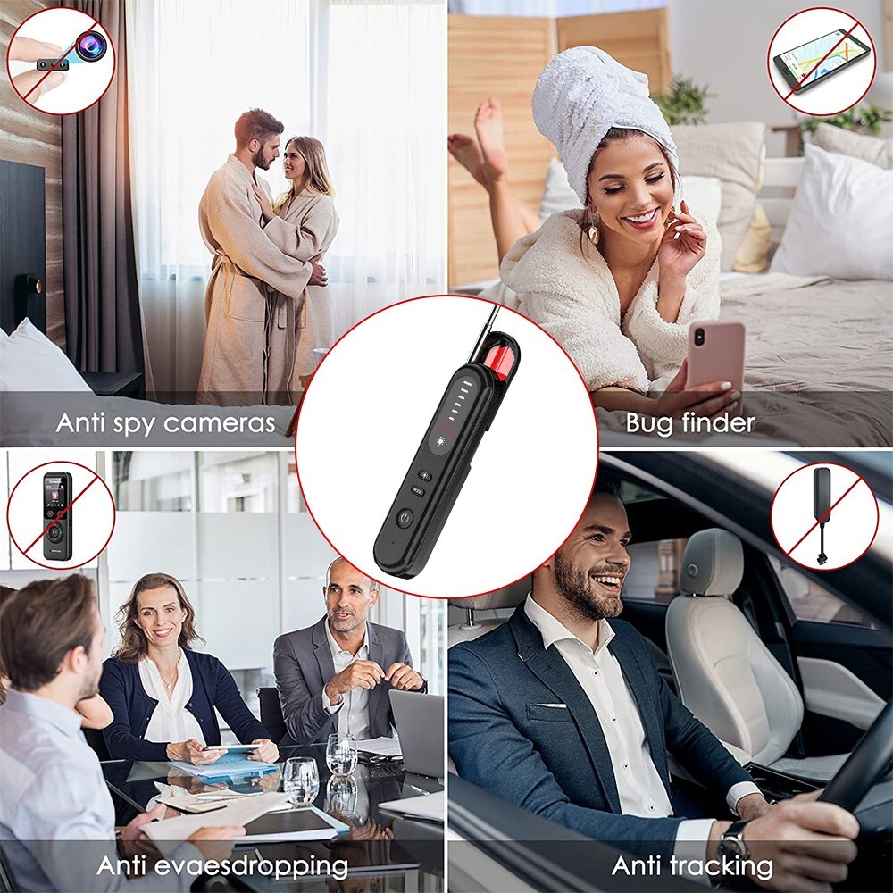 Hidden camera detector, portable wireless camera detector No wireless signal