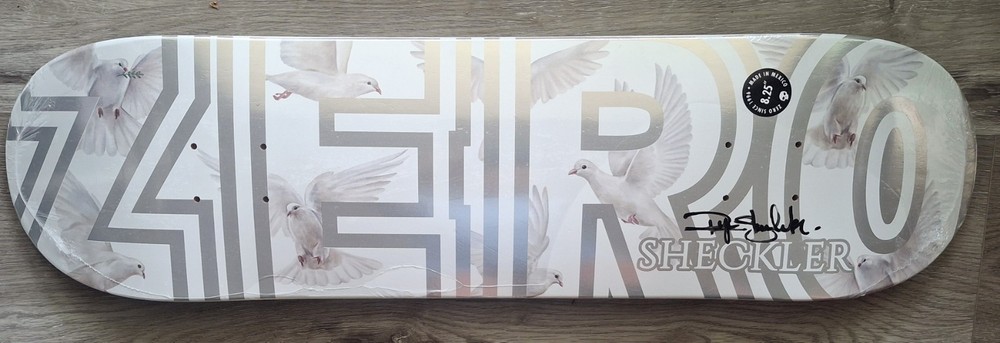 Ryan SHECKLER Signed ZERO BOLD 8.25 Skateboard Deck
