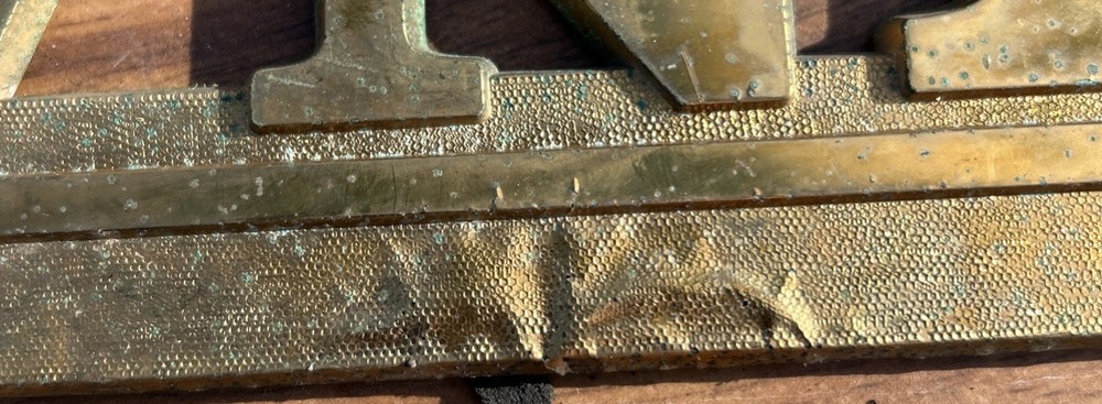 Plastic Gold Crownline Emblem