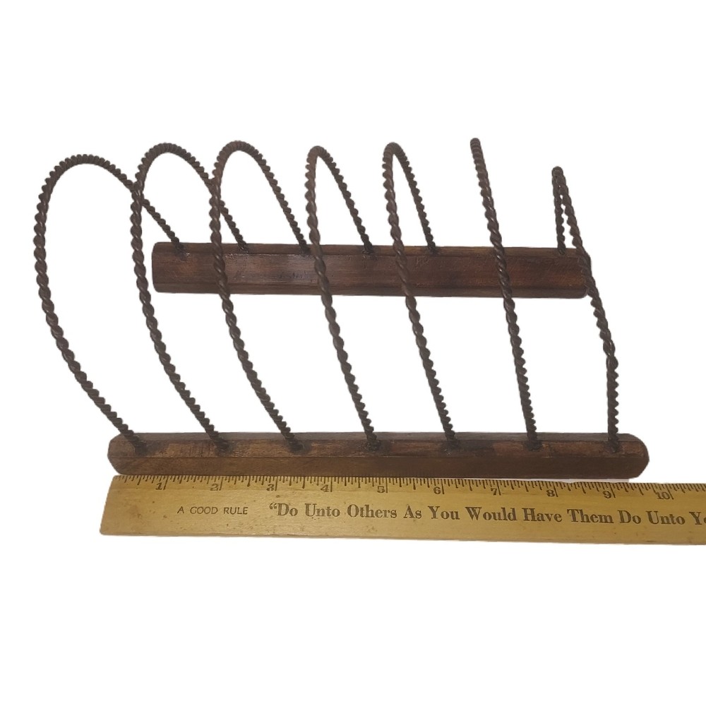 Twisted Wire Sorter Rack - Document/Mail Holder - 10" Long