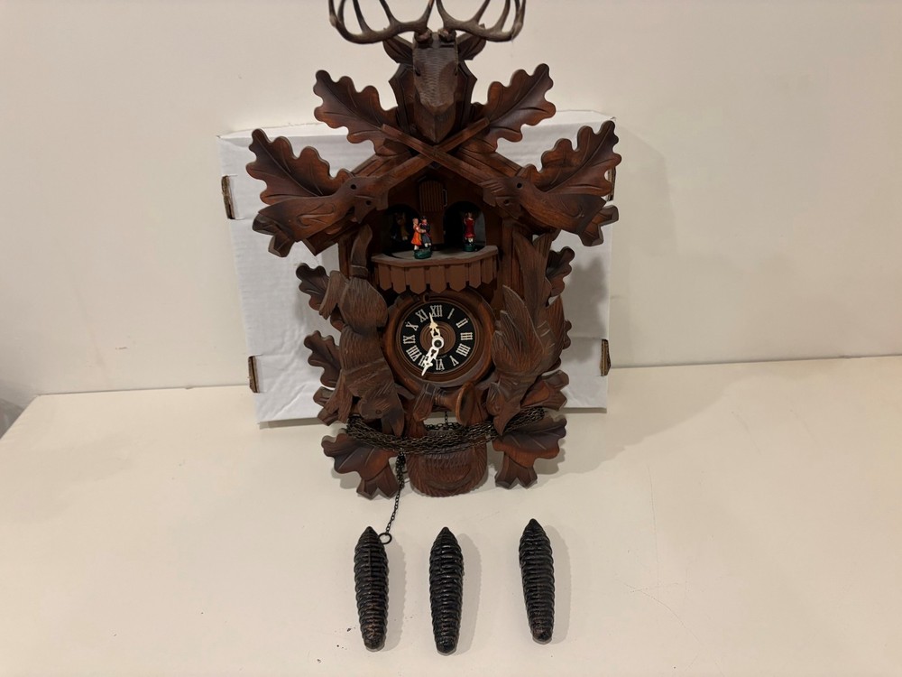 Antique cuckoo clock for sale