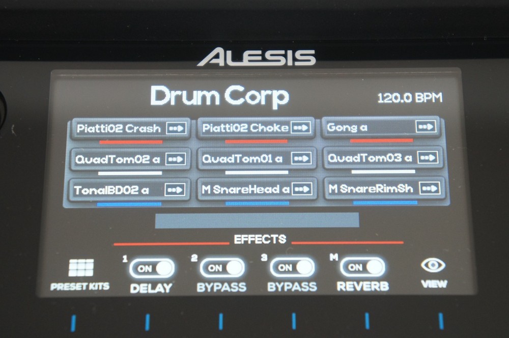 Alesis Strike Multipad Sampler Electric Drum Percussion Sample Pad w/ PSU