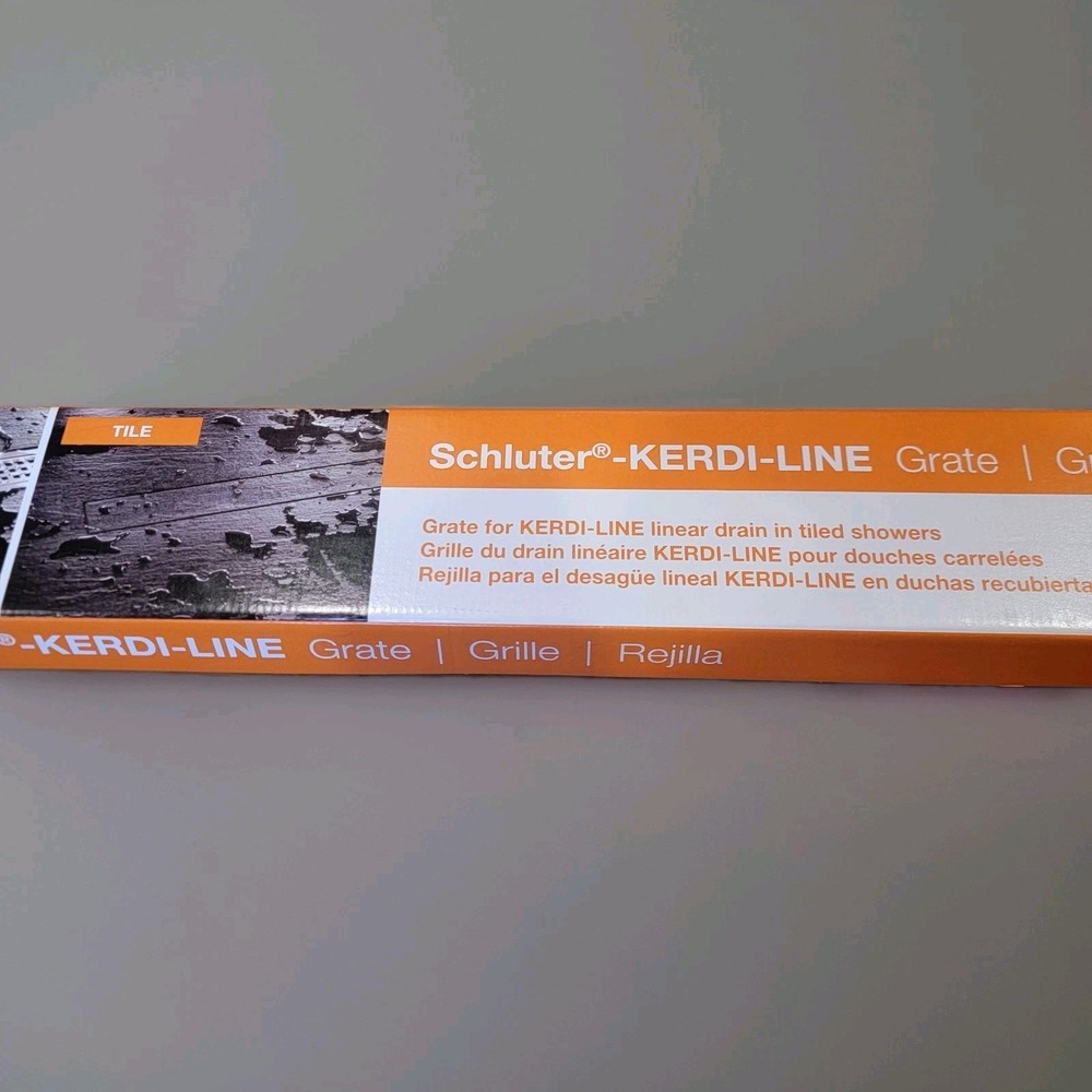Schluter Systems Kerdi-Line Tileable Rectangle Grate - 52"
