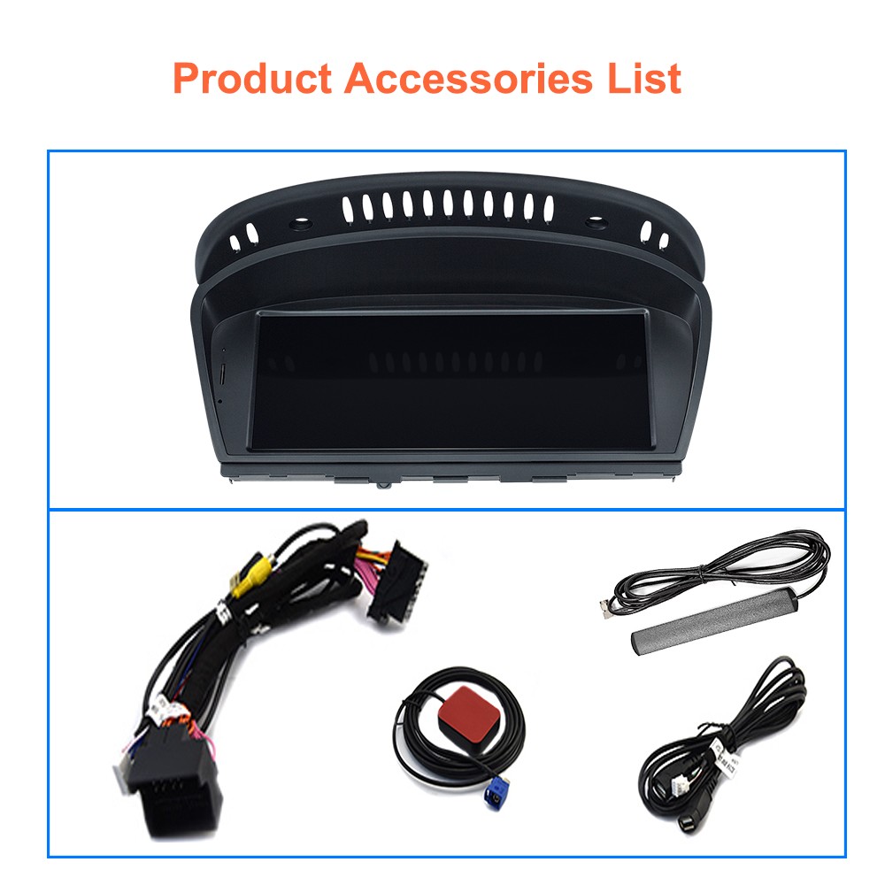 Wireless CarPlay Android Auto Touchscreen For BMW E90 E91 E92 E93 E60 E61 CCC
