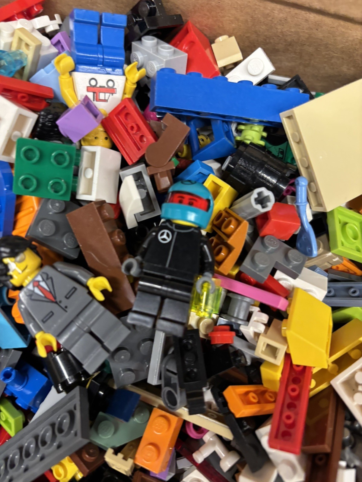 Lego, 4.6 Lbs, Sanitized Random Lot Of Lego!