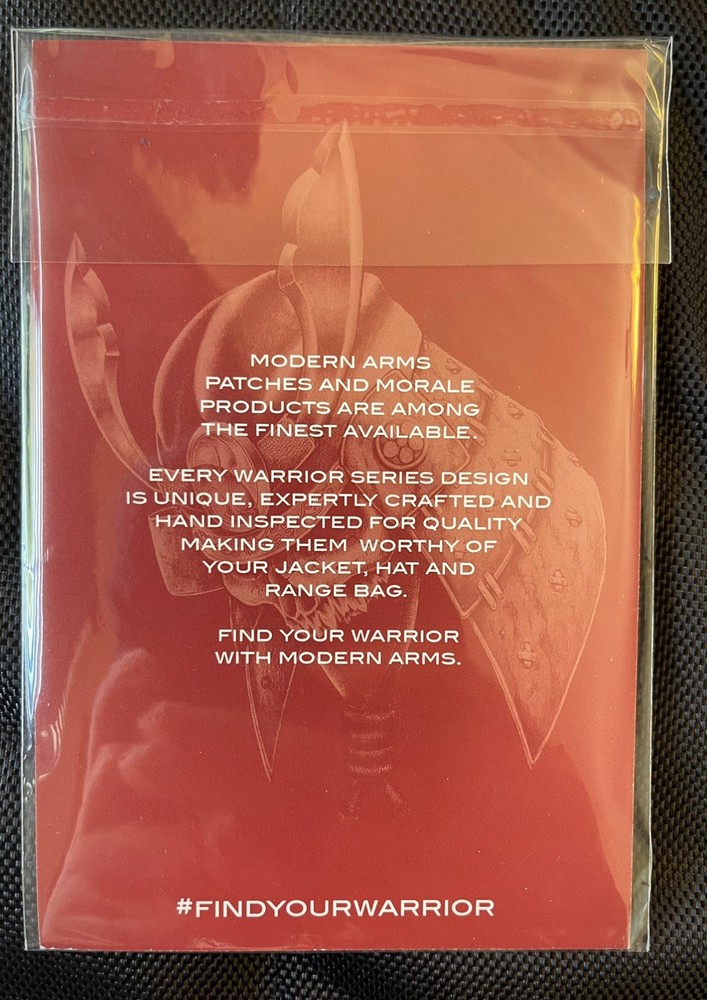 War Ronin Tactical Morale Patch Modern Arms, Embroidered