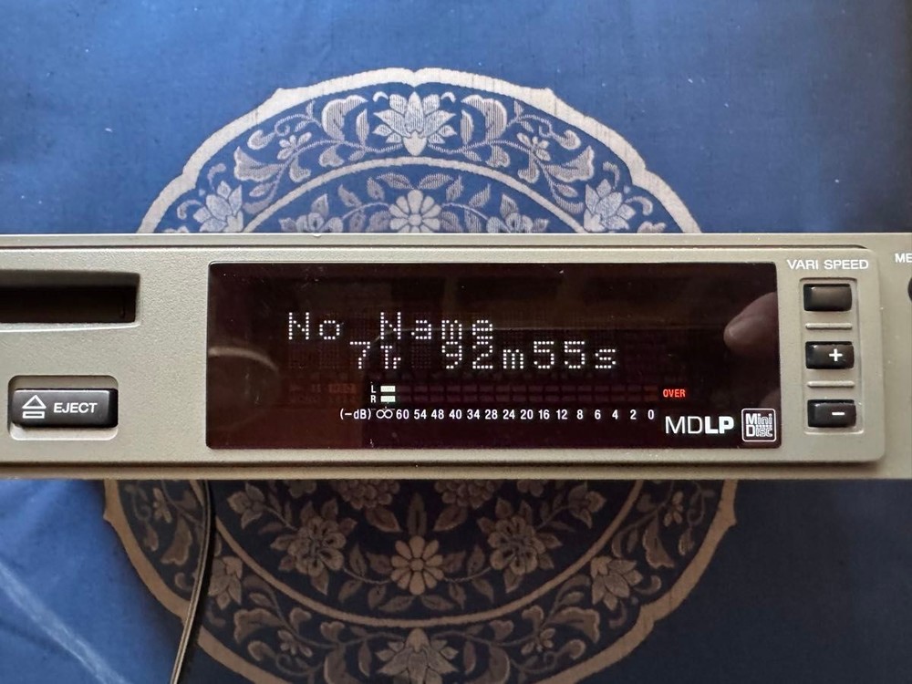 SONY MDS-E10 Professional MD Recorder Player Rack Mount Maintained