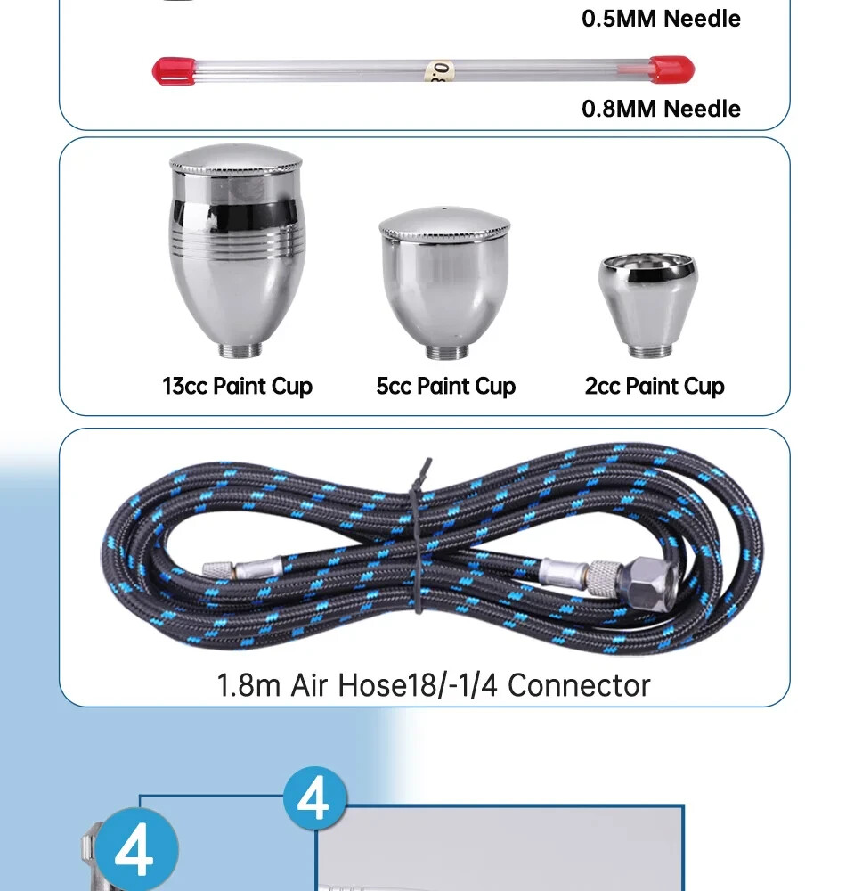 Professional Airbrush Kit