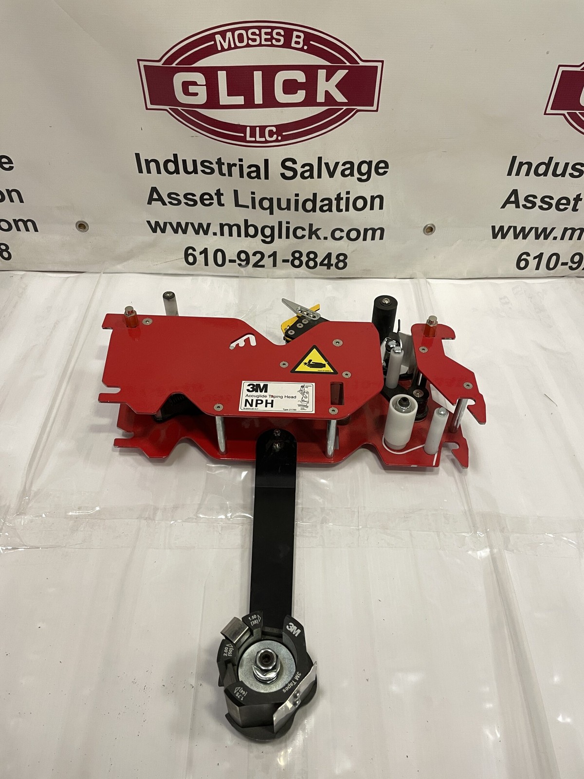 3M NPH Accuglide Type 21700 2" Upper/Lower Taping/Tape Head