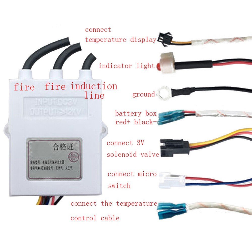 Stable Performance Gas Water Heater Controller with Three wire Control