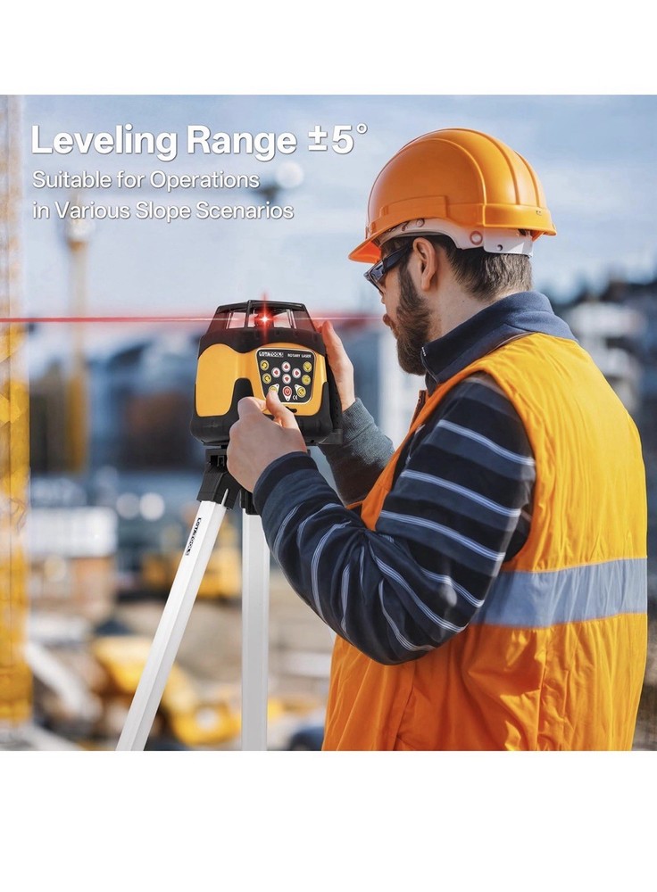 Self-Leveling Rotary Laser Level Kit