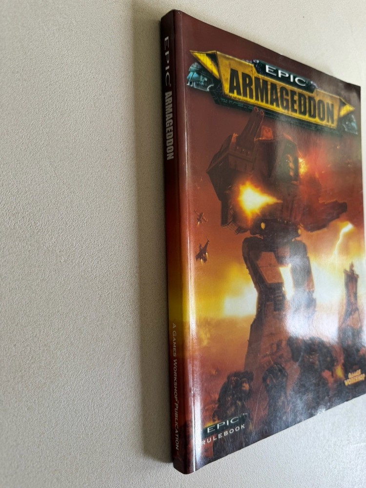 Games Workshop - Epic Armageddon Epic Rulebook 2003 Citadel Warhammer Rules