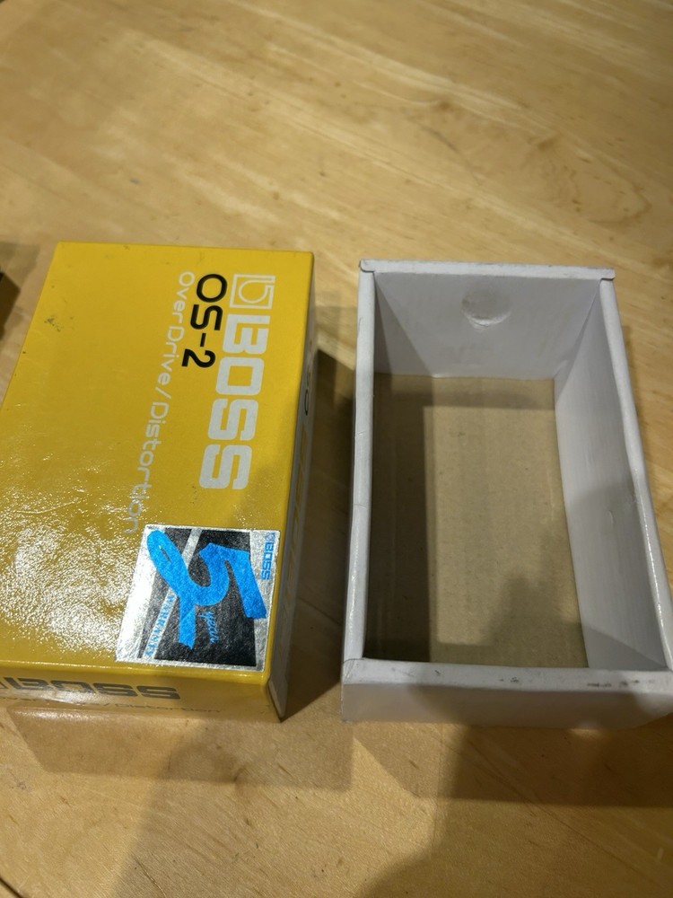 Boss OS-2 Overdrive Distortion Effects Pedal