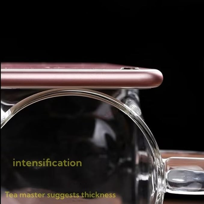 Glass Teapot with Removable Infuser, Stovetop Safe Tea Kettle, Tea Diffuser US