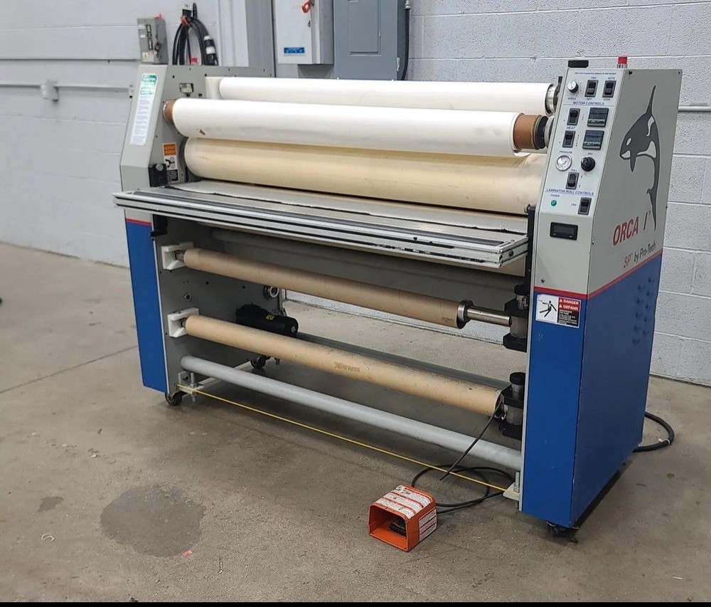 GBC PRO-TECH ORCA I 61″ HOT ROLL LAMINATOR –