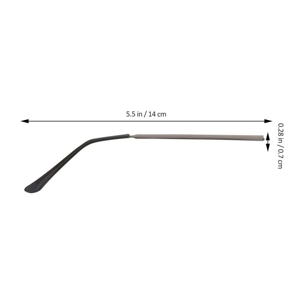2 Pair Replacement Glasses Arms Temple Eyeglass Eyewear Frame Accessory
