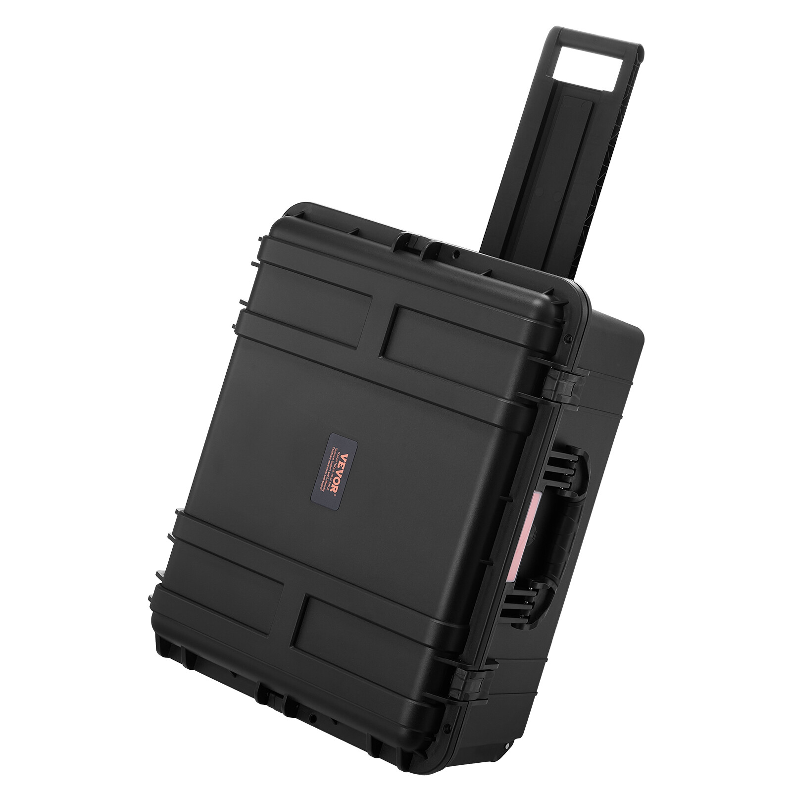 3.5 Cu.ft Weatherproof Hard Case with Rolling Wheels, Black