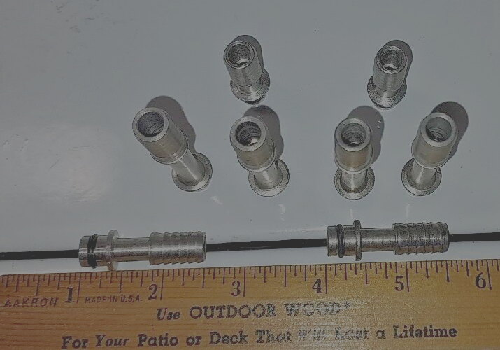 Wunderbar Input Manifold Fitting *STRAIGHT 3/8" Barb Two sizes your choice! NEW!