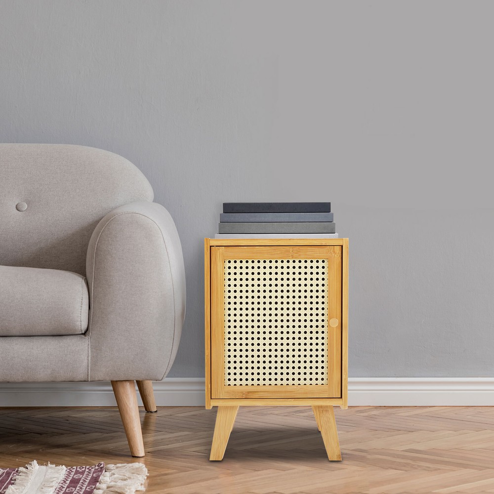 31*30*51cm Modern Bedside Table Rectangular Side Table Bedroom Bedside Table