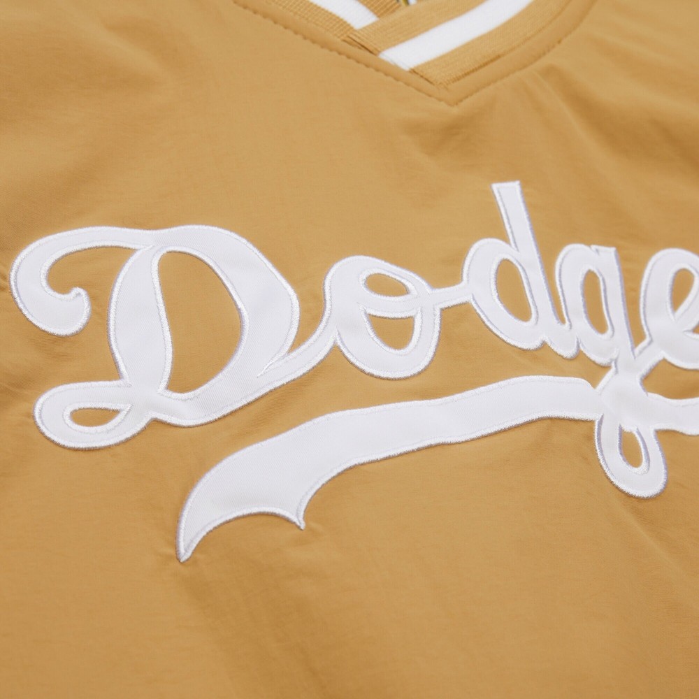 MENS MITCHELL & NESS MLB NYLON PULLOVER JACKET VINTAGE LOGO DODGERS