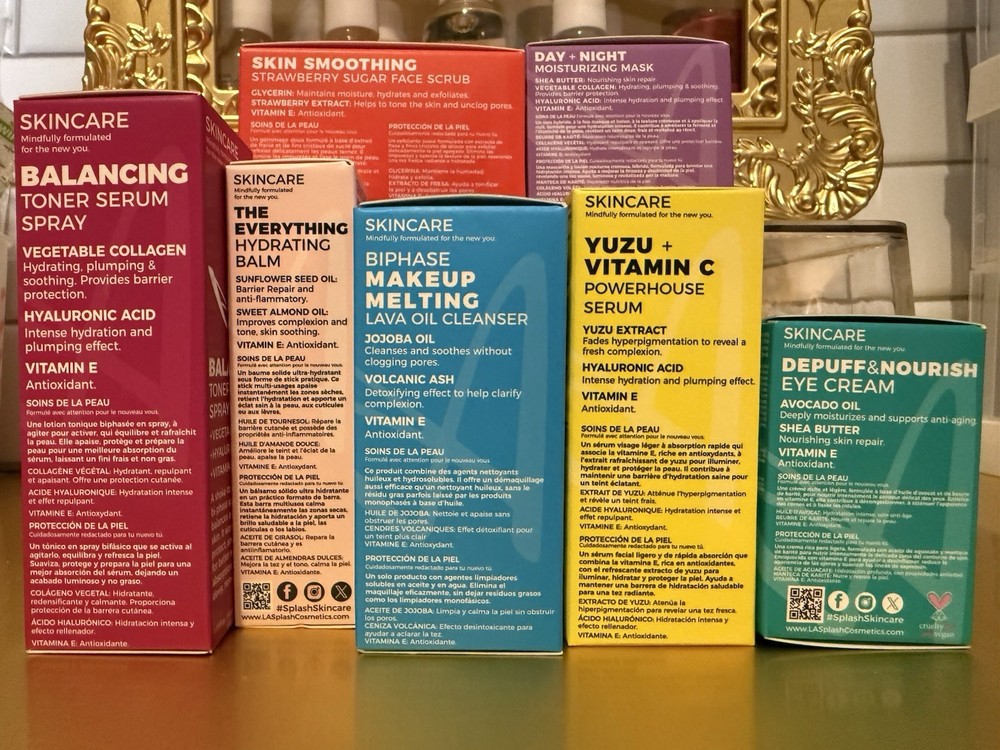 Spa Ash Skin Care 7 pc Set