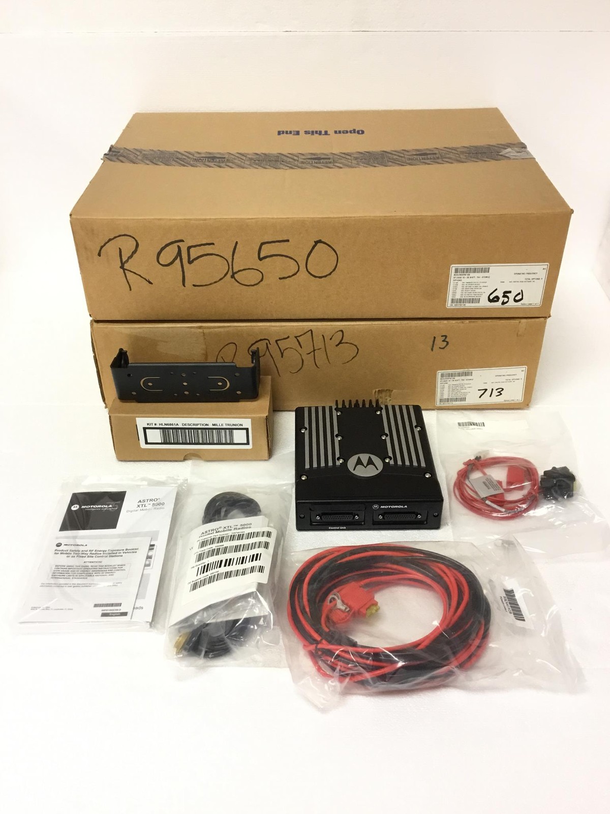 NEW Motorola XTL5000 Mobile Two Way Radio 700/800 MHz Az492ft5823w/Cable,QTY